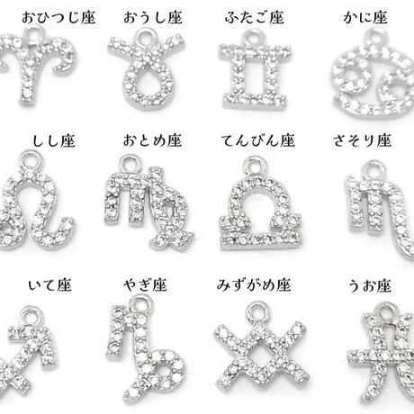 ANG l 12星座 cubic zirconia design🌌