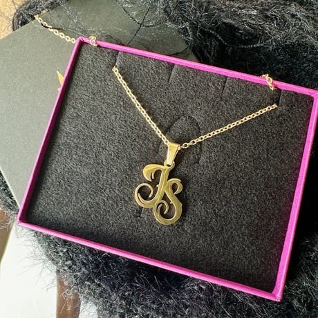 ANG l initial order necklace