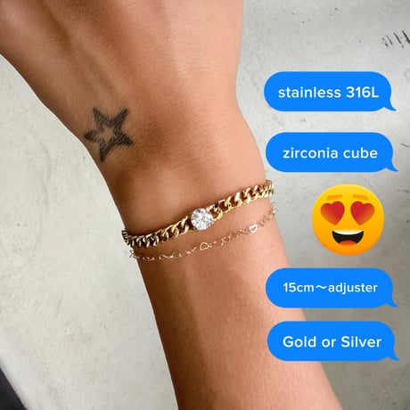 ANG l LUCENT CUBE BRACELET