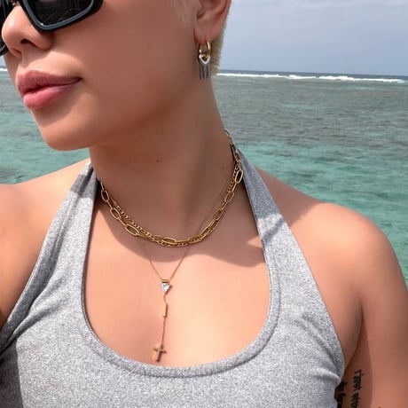 ANG l Triarch Crystal Necklace