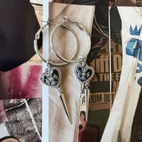 ANG l Heart Spike Hoop