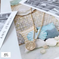 ANG l Glamorous maria coin (box chain)
