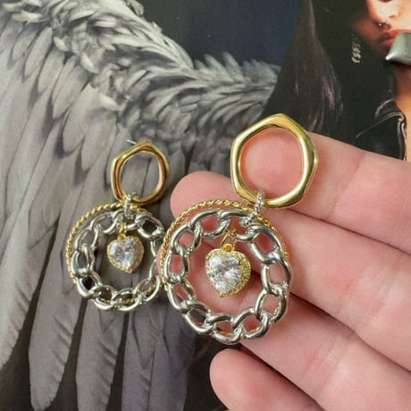 ANG l chain circle heart