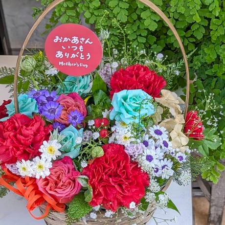 手描き花柄 陶磁器飾皿 m.haruta サイン入り　ハンドペイント　華やか 花文 | STORES