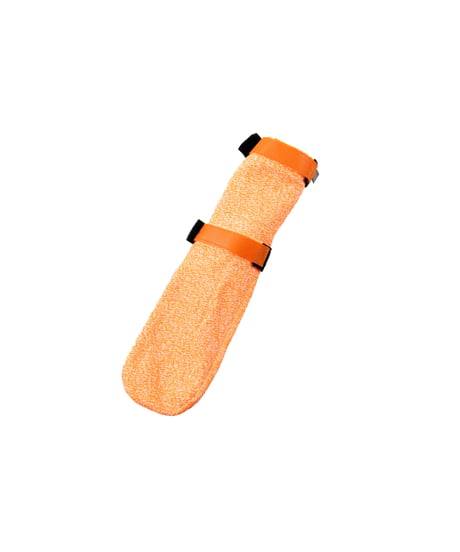 [Non-stop dogwear] Protector light socks high オレンジ