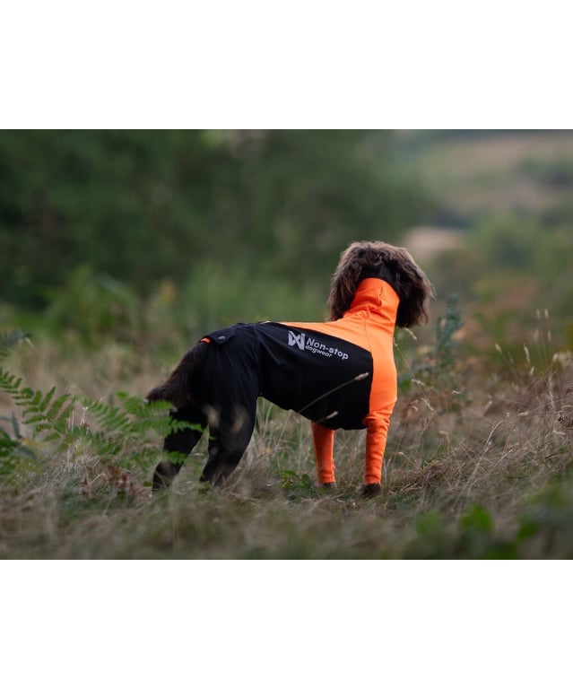 Non-stop dogwear] Protector suit F (メス用) | Whi