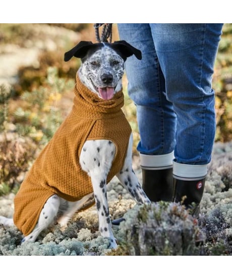 [Hurtta] Warming Midlayer ECO Dog Jacket デザート