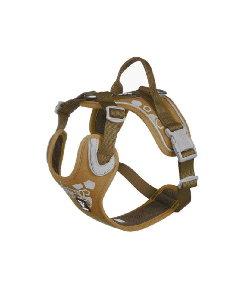 Hurtta] Weekend Warrior Harness キャメルブラウン | Whi