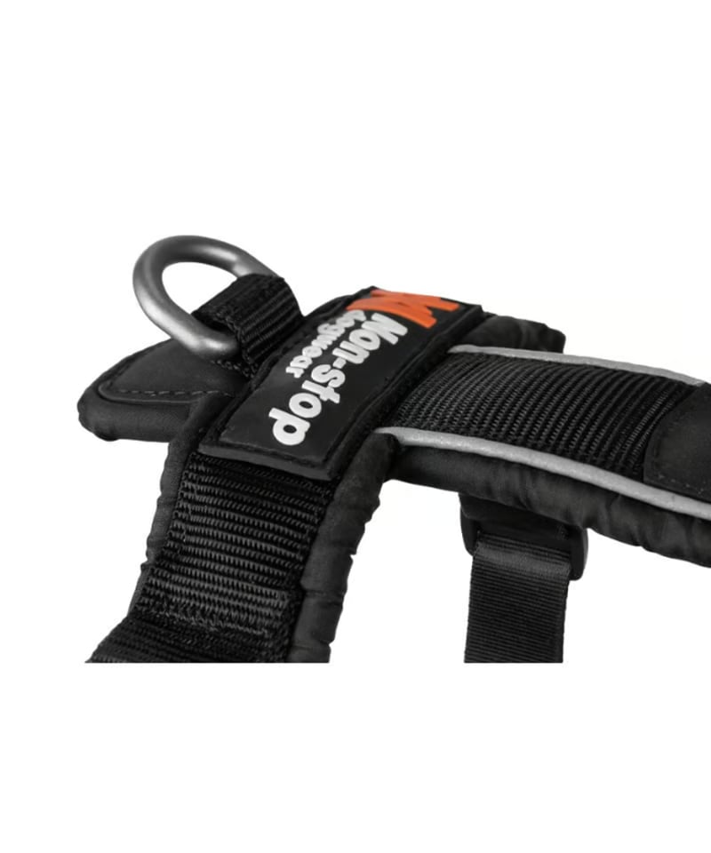 Non-stop dogwear] Line harness grip ブラック | Whi