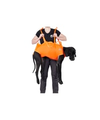 [Non-stop dogwear] Dog rescue sling オレンジ