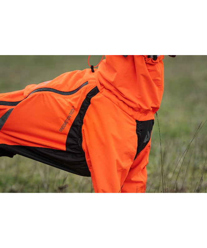 Non-stop dogwear] Fjord overall raincoat オレンジ/