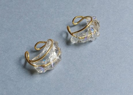 Petits glaçons fondus - ear cuff