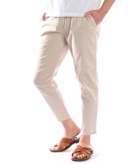 アンクルパンツ（ベージュ）
