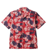 アロハシャツ シダ花柄