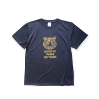 在庫限りラスト！虎　一緒に山行きTiger  金と銀の虎　ドライコットンタッチ