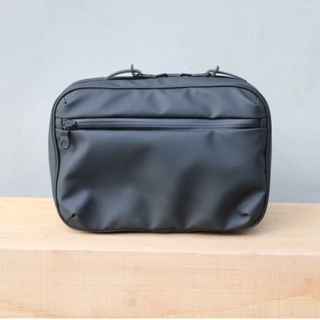 KaILI×awasa waist pouch black 【KaILI × awasa】COTTON MESH WAIST