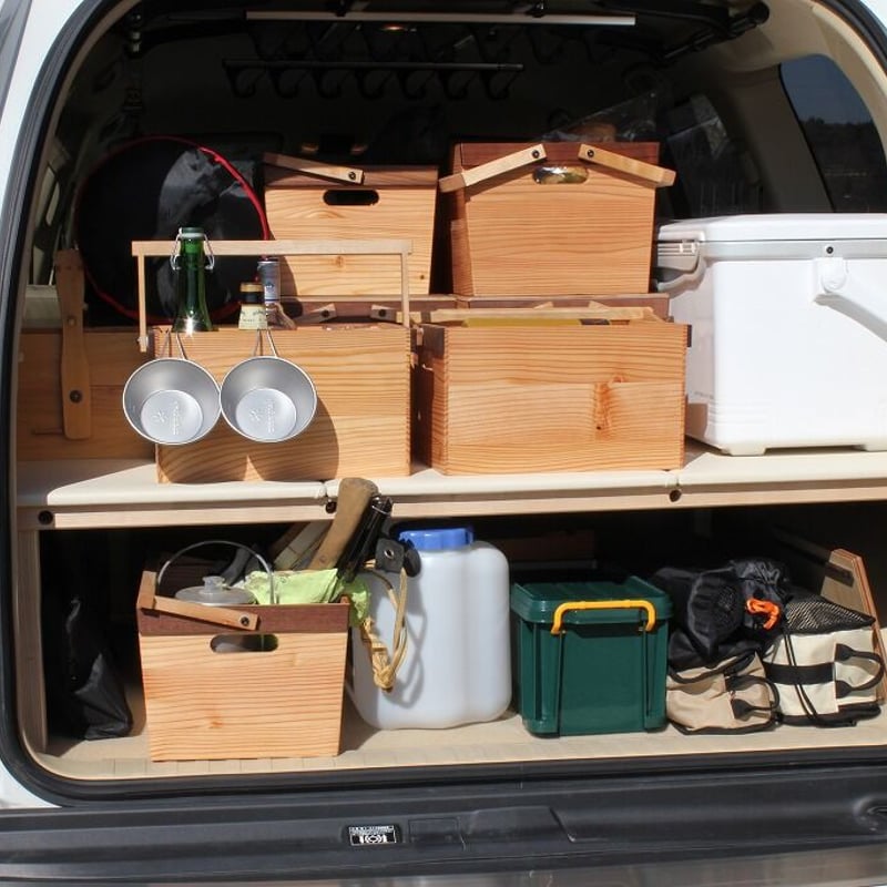 ウッドバスケット（Lサイズ 蓋付属） | RED HOUSE FURNITURE