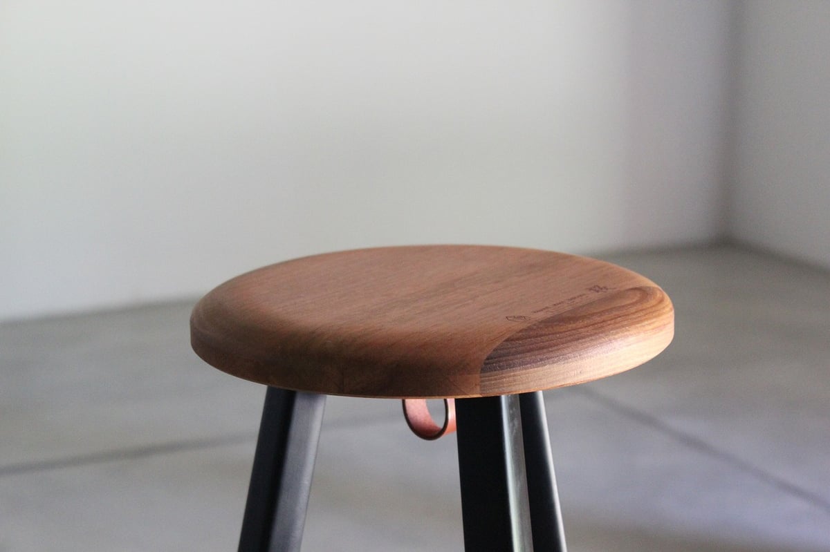 桜キッチンスツール カウンターチェア 【RS-39B】 （受注生産） | RED