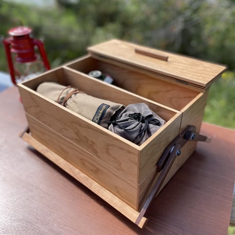 ピクニックウッドボックス（収納BOX）