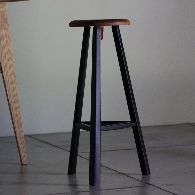 桜キッチンスツール カウンターチェア 【RS-39B】 （受注生産） | RED