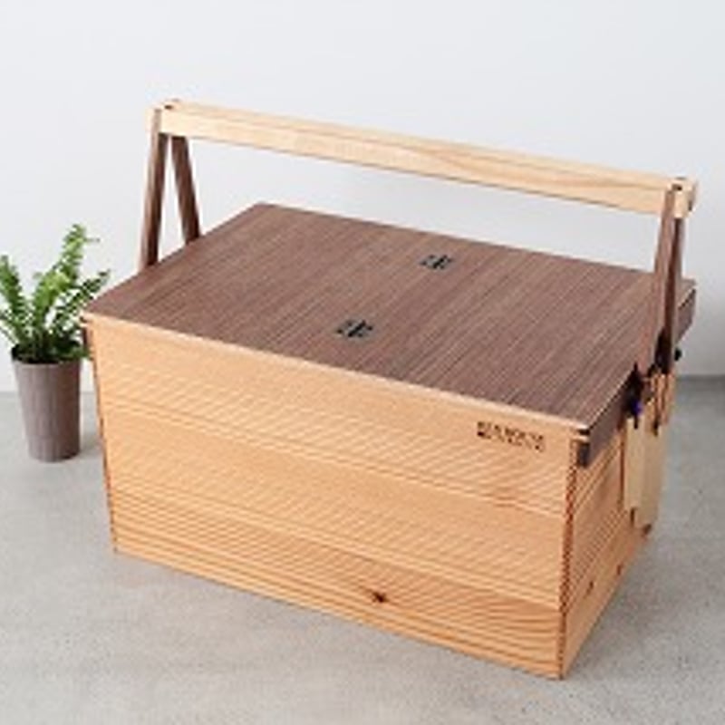 ウッドバスケット　Ｌサイズ　フタ付き ウッドバスケット（Lサイズ 蓋付属） | RED HOUSE FURNITURE