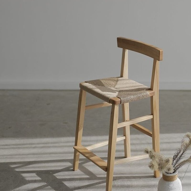 座編みカウンターチェアー【RS-45】 （受注生産） | RED HOUSE FURNITURE