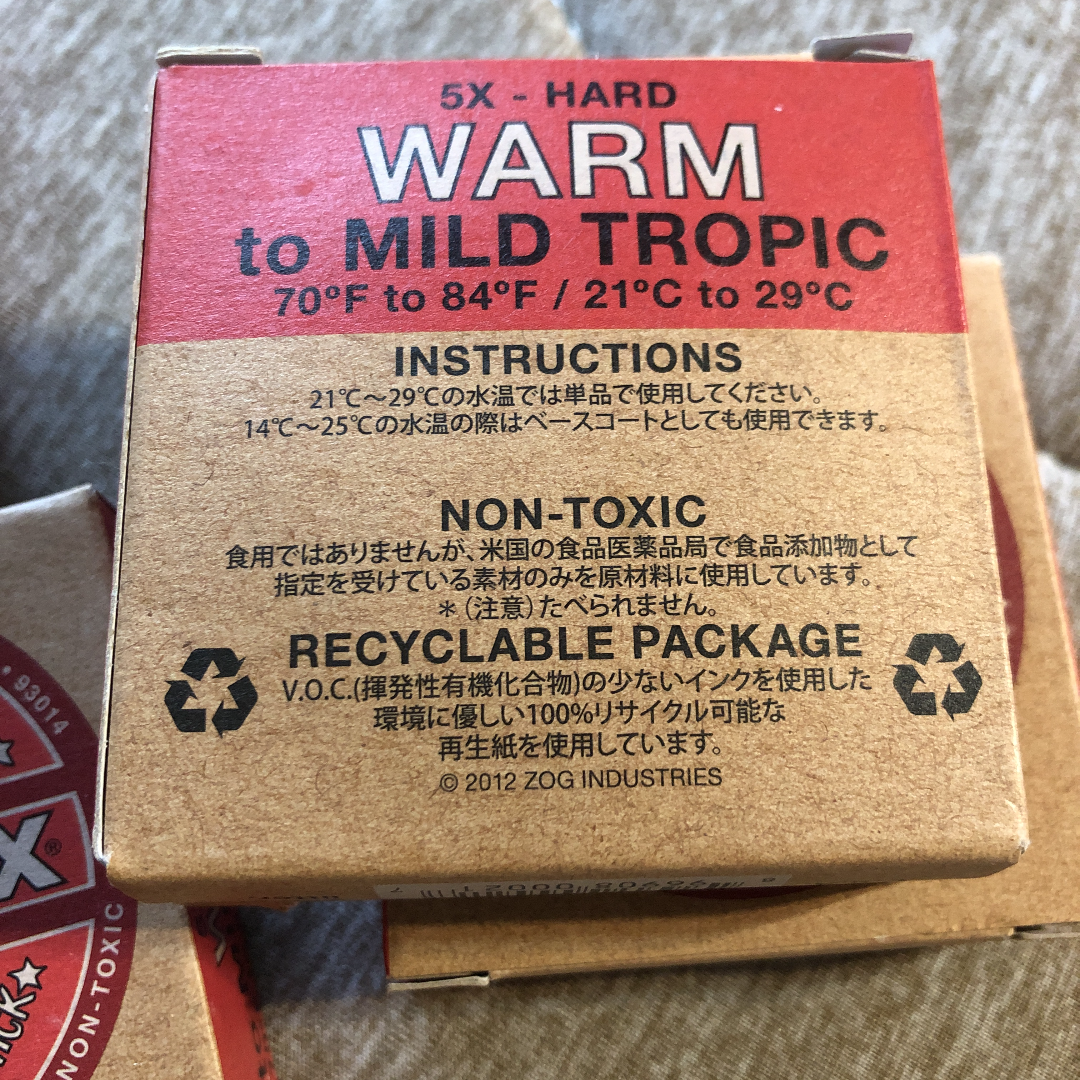 サーフィンワックス SEX WAX 夏用 4個 | LimaPuluDua