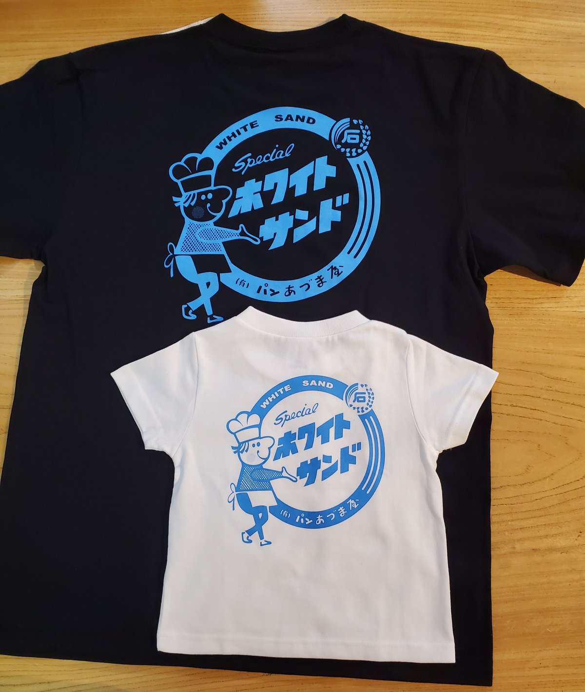 hide バックプリントスカジャンTシャツ ホワイト f35053c610beb793900d700b333d08