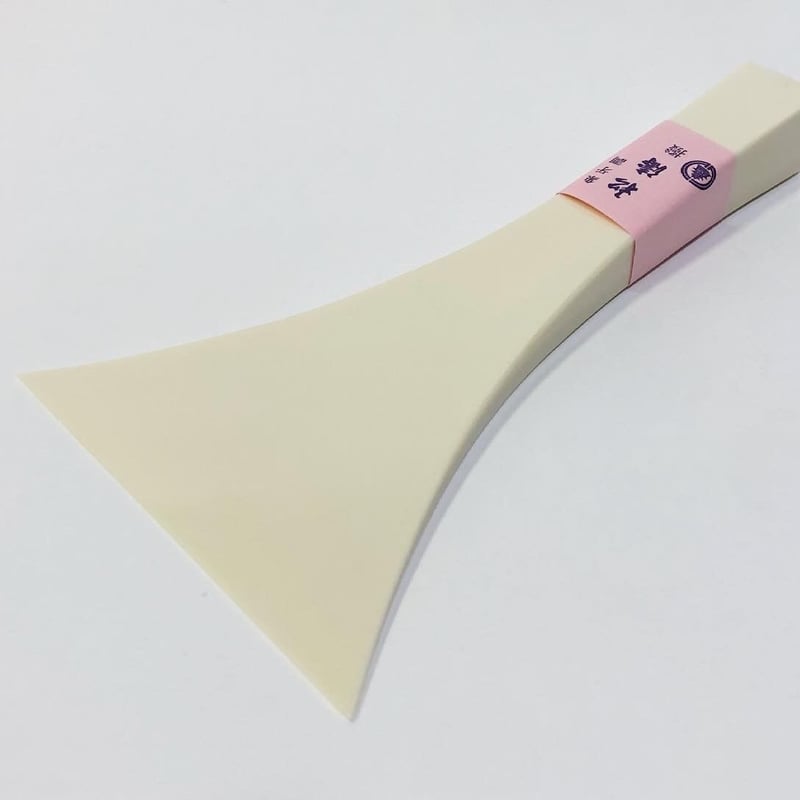 万葉撥】45号 象牙調アクリル撥 ※民謡 | 仁木三味線