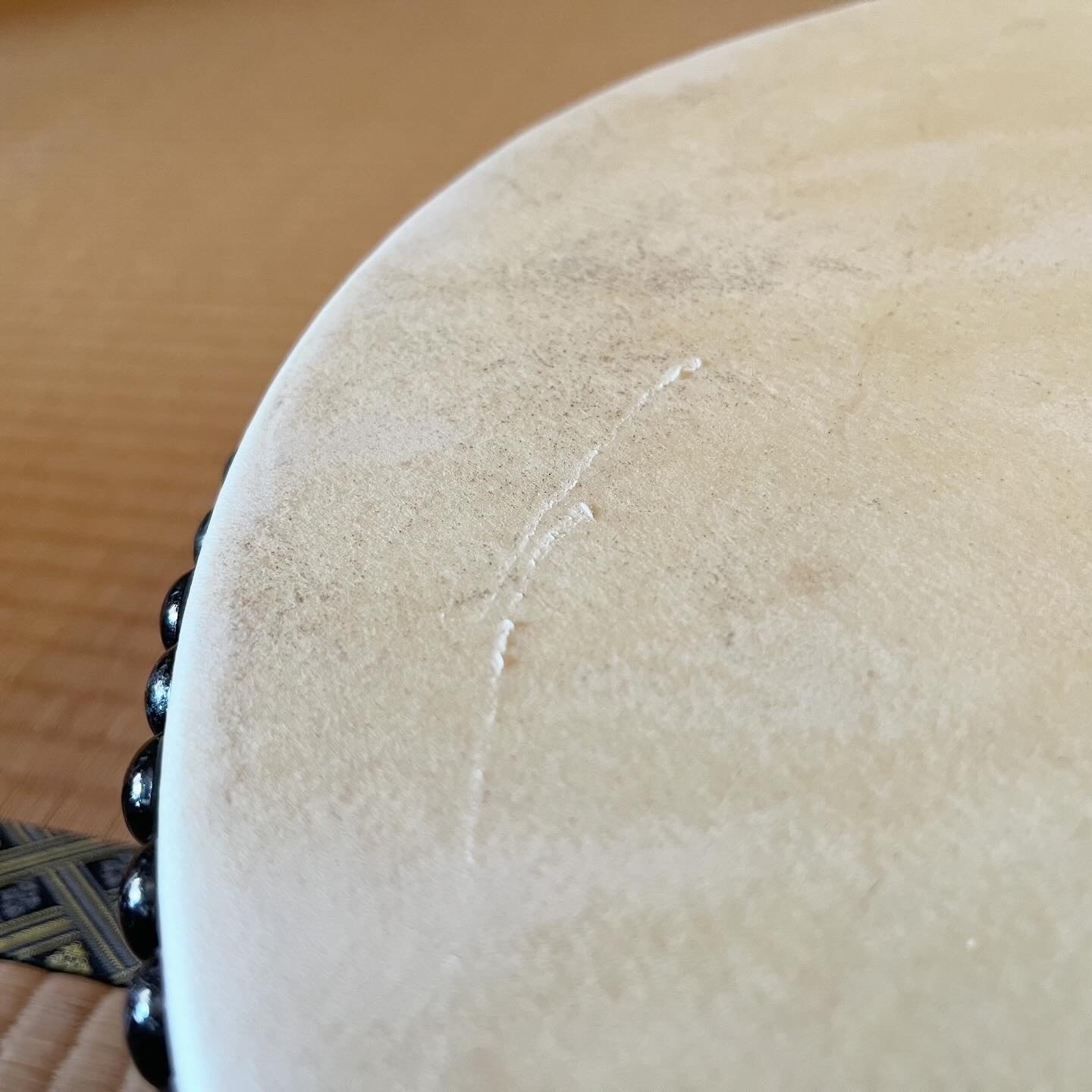 中古】平太鼓（1尺2寸）※宮本卯之助製品 | 仁木三味線
