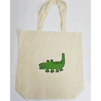 トートバッグ（ワニ）
