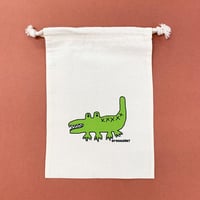 巾着（crocodile？）