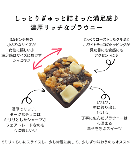 【6月19日冷凍発送品】ブラウニー缶 12個入り