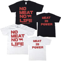 【NOお肉NOライフ】Tシャツ 　gokigen-factory/ゴキゲンファクトリー