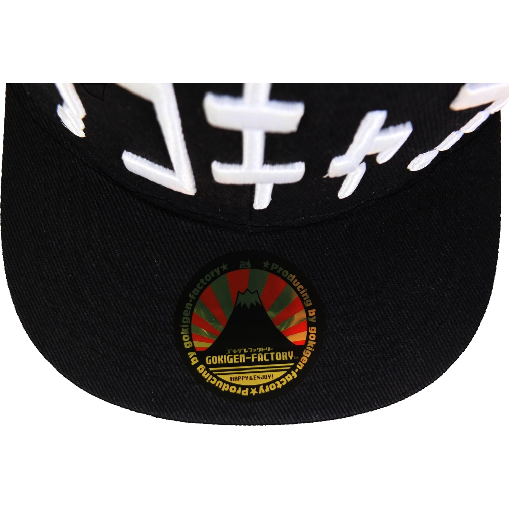キャサコージー専用 59FIFTY コジコジ COJI-COJI フラッグロゴ クローム ブラック