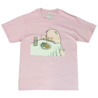 【ぶた×トンカツ】Tシャツ 　gokigen-factory/ゴキゲンファクトリー