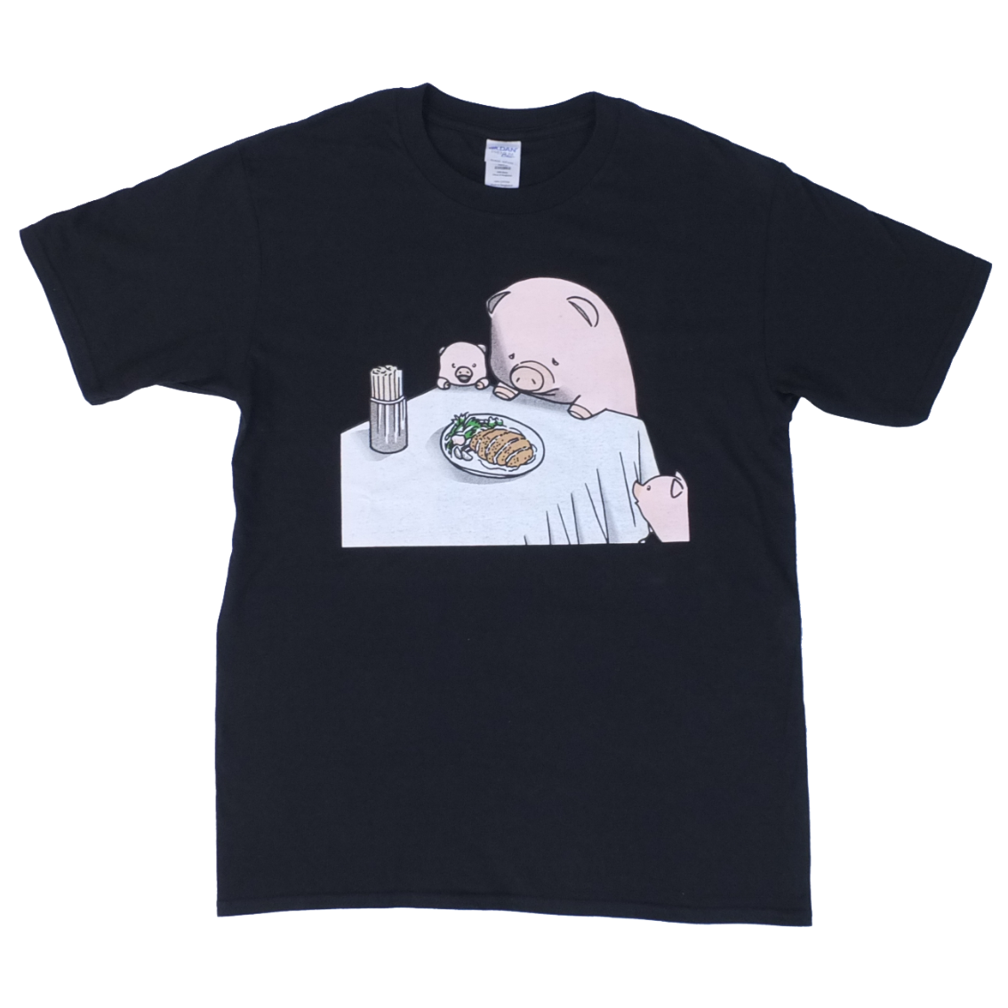 ぶた×トンカツ】Tシャツ gokigen-factory/ゴキゲンファクトリー