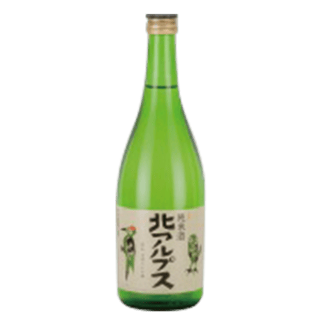 福源酒造（池田町）北アルプス 純米酒（クレジット決済のみ）【お届け先は当社営業エリア内に限ります】