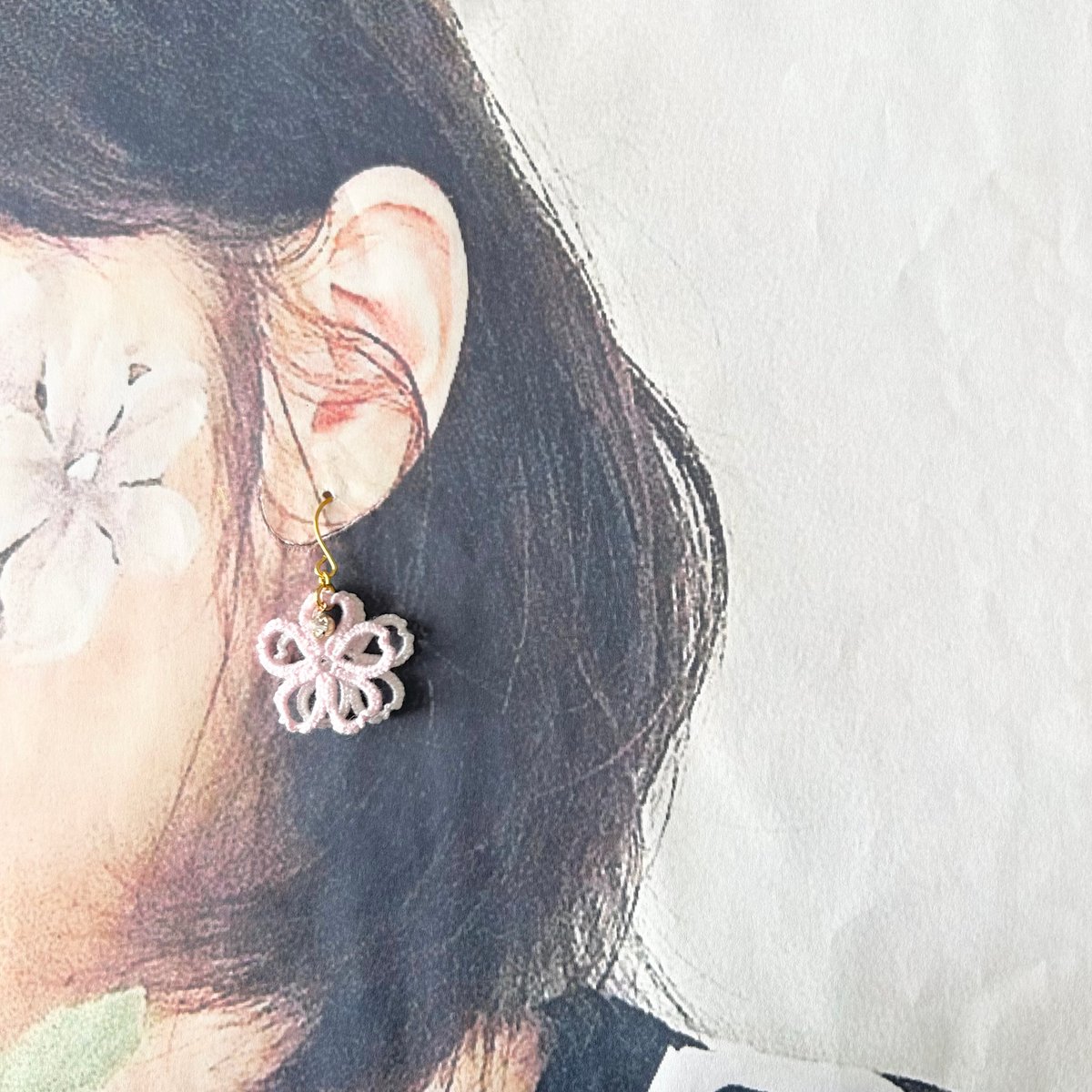 桜ピアス/イヤリング | HandmadeShop mousse（ハンドメイドショップ