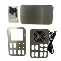 SKW-0022　USBファン付電池スタンド