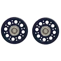 SKW-0049　13mmオールアルミベアリング穴明けローラー【オンラインストア限定】