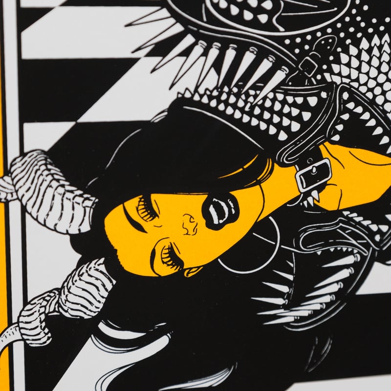 シルクスクリーンポスター【デザイン：広く。】 | 美学校 WEB STORE