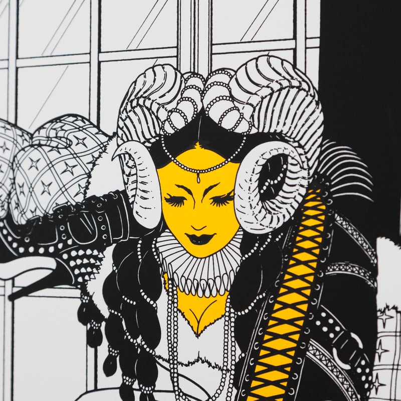 シルクスクリーンポスター【デザイン：広く。】 | 美学校 WEB STORE