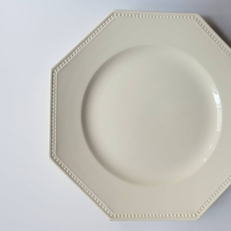 短期出品 サルグミンヌ オクトゴナル 深皿 フランスアンティーク 25-8 短期出品 サルグミンヌ オクトゴナル 深皿 フランスアンティーク