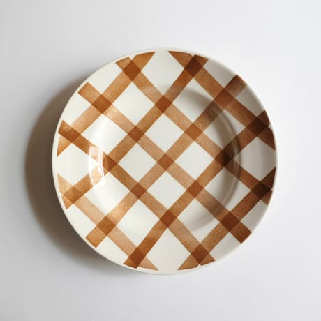 フランスアンティーク　ムーランデルー　nappe 格子柄　チェック ムーランデルー Moulin des Loups チェック柄 キャロット