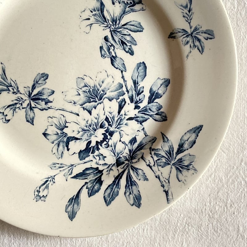 フランスアンティーク Luneville リュネビル セレス 女神 平皿