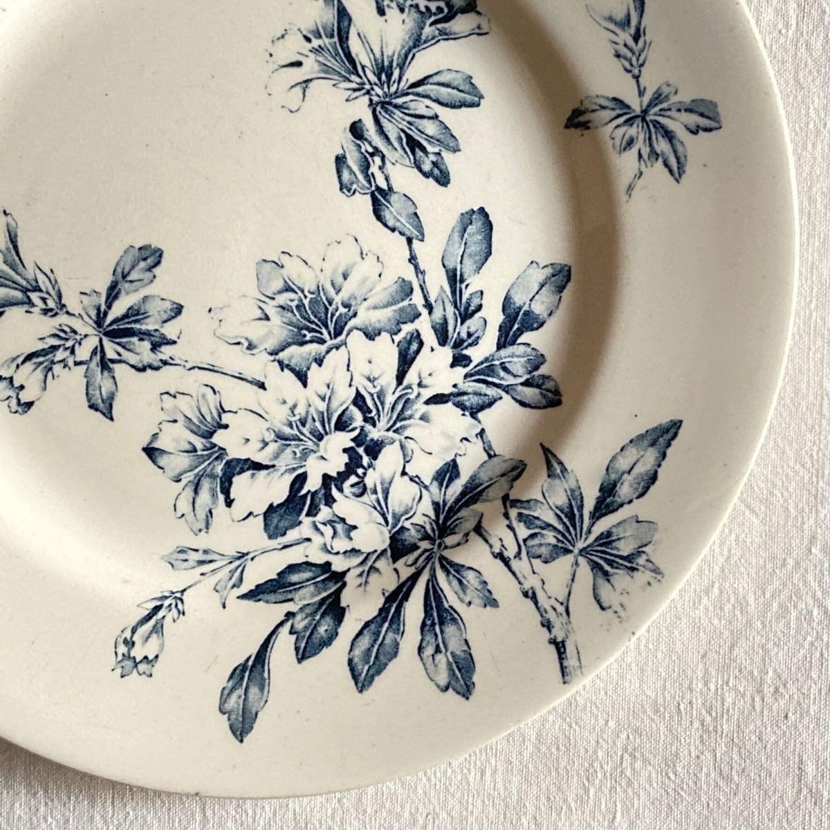 希少　美品　リュネビル　アザレア　ラヴィエ　フランスアンティーク Luneville 