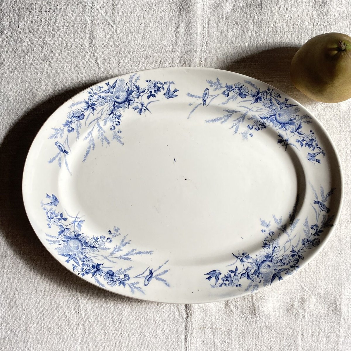 ARABIA パラティッシ 初期 ビオラ 大皿 35cm オーバルプレート 【公式