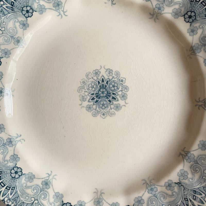 アンティーク　皿　24cm アンリエット　Choisy le Roi窯 Choisy le roi 