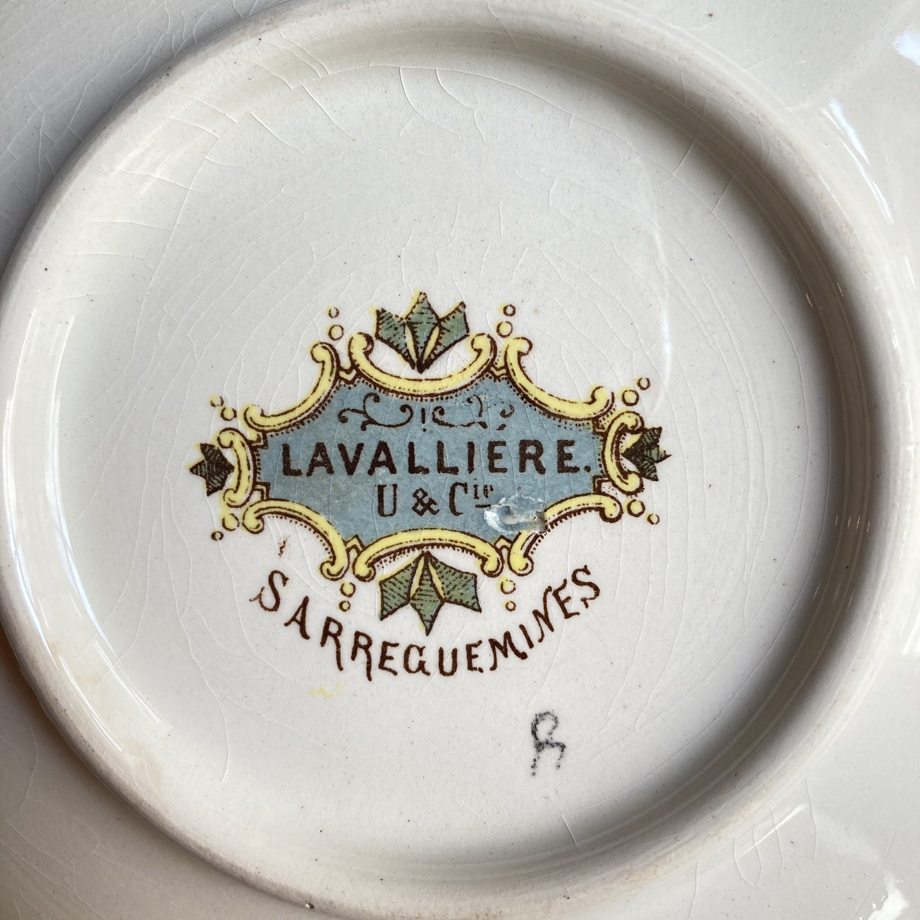 サルグミンヌ　ラヴァリエール　LAVALLIERE　プレート　フランス original